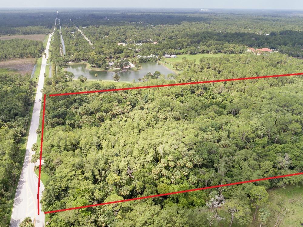This natural 20 acre lot is located on Mack Dairy Road adjacent Ranch Colony and just South of the guard gate. 7-8 acres are buildable - a Cypress tree strand preserve runs through the northern area. Private and pretty. No HOA! Great potential for private, secluded home, agricultural endeavor, both...on Mack Dairy Rd. with easy access to shopping, schools, beaches and I-95 and the airport. Preserve area management plan has been performed and paid for. Call for reports performed.