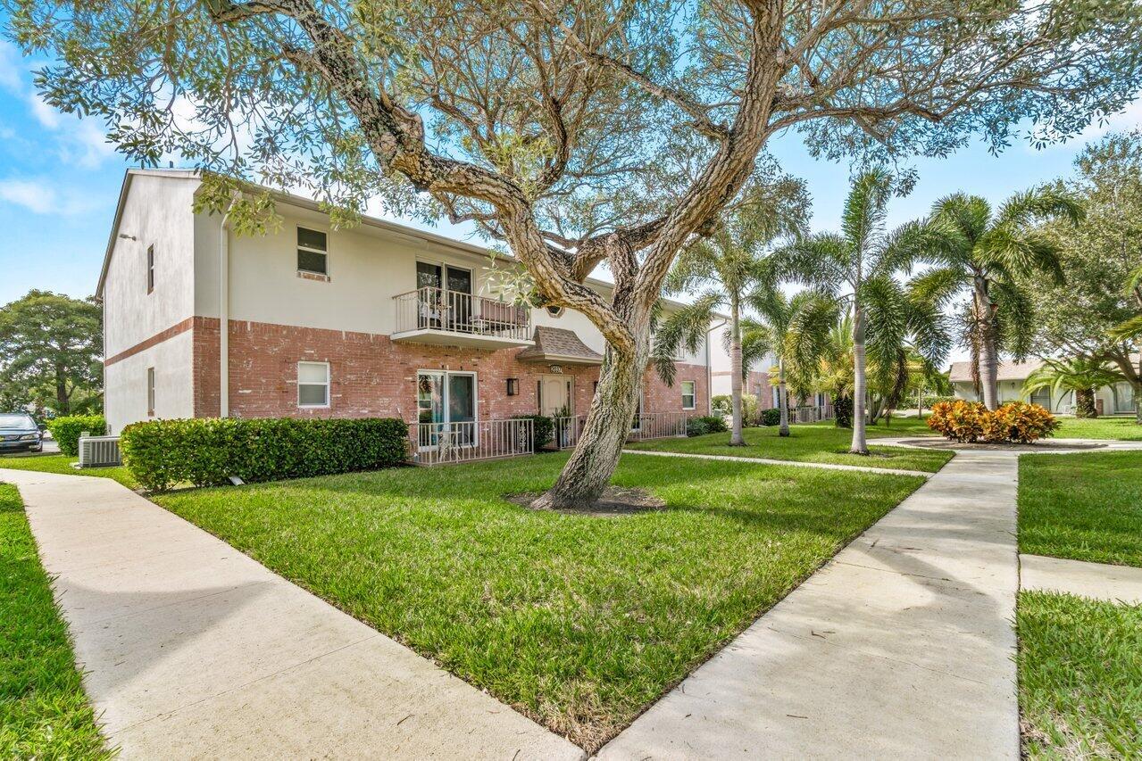 All ages, Available as annual rental, furnished or unfurnished, 2 bedroom and 2 bathroom on 1st floor corner with balcony and courtyard view. ALL updated! Floors, kitchen and baths, impact windows, all remodeled to high standards. Walk in closet. Located in east Boynton Beach with ,easy and quick access to downtown Boynton, downtown Delray and the beach. Water is included in the rent. No pets or commercial vehicles.