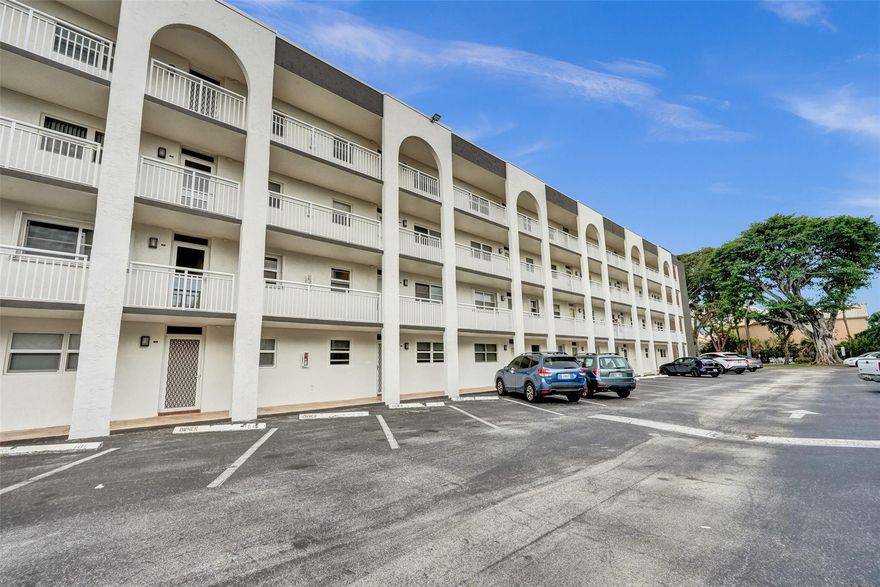 This great beachside gem is totally remodeled. New kitchen, appliances, flooring, and bath. Beautiful grounds, pool and clubhouse. This unit has TWO assigned PARKING spots. Easy beach access is directly across A1A. Just blocks away from shopping, restaurants and nightlife in Lauderdale By The Sea to the south and Pompano Beach to the north. Great location! You will love living here. GREAT DEAL!
