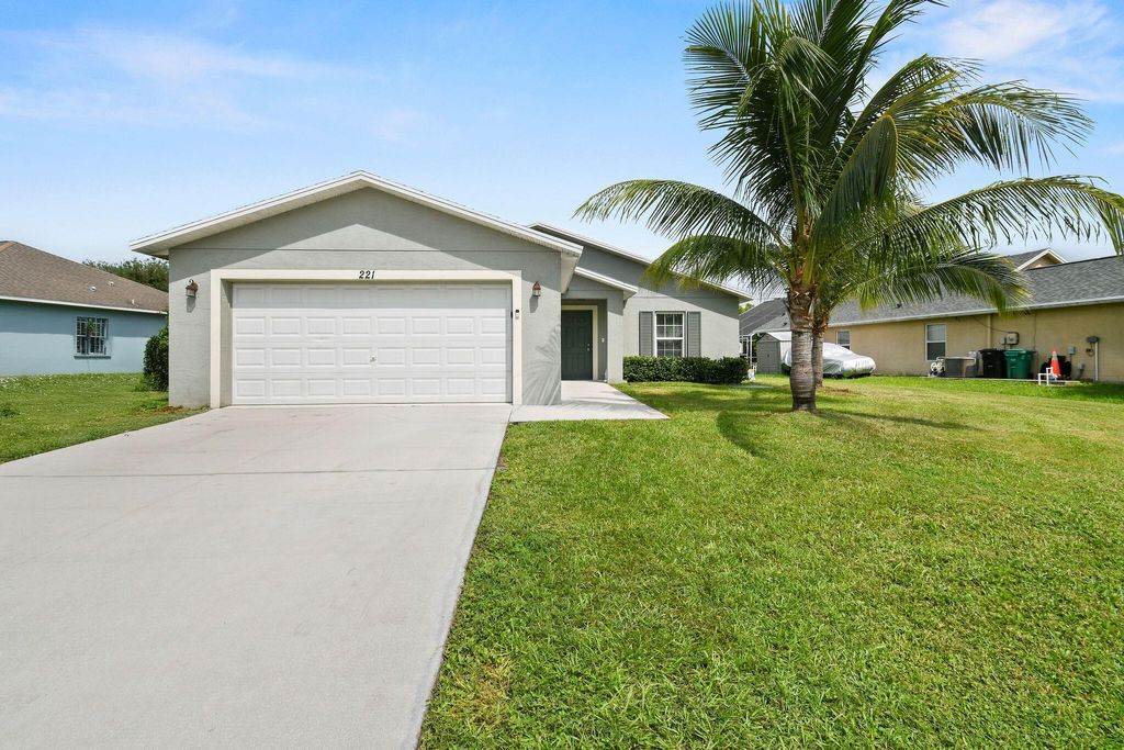 Photo of 221 SW Aldoro Place, Port Saint Lucie, FL 34953 (MLS # R11119654)