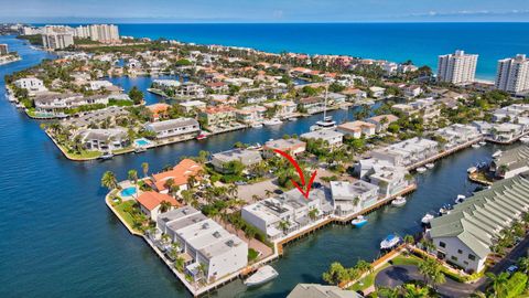 A home in Highland Beach