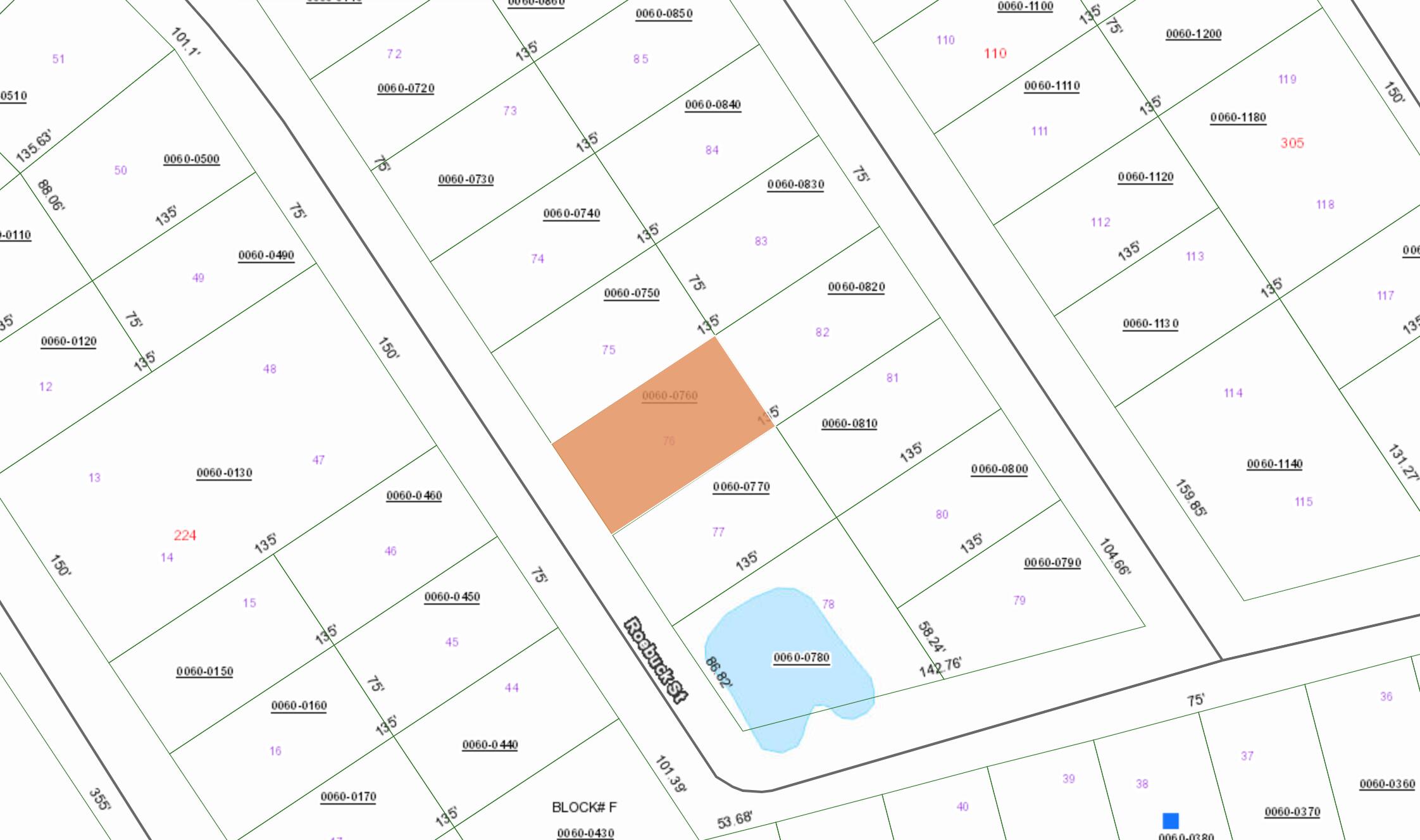 LAKE GEORGE MANOR - Land