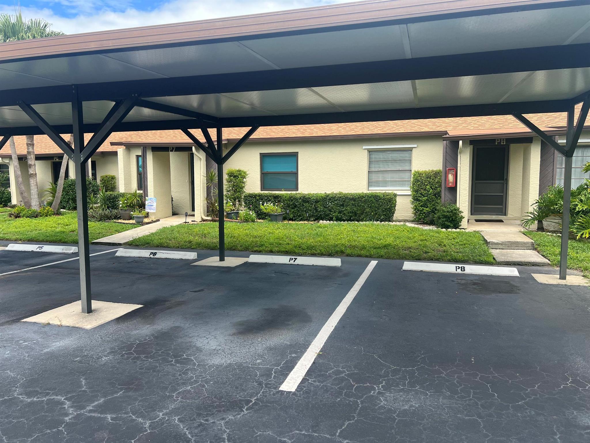 Enjoy Florida living in this spacious 2-bedroom, 2-bathroom condo located in a desirable non-age restricted gated community with access to a pool and clubhouse. This unit is ready for your personal touch -- it needs flooring and a little TLC, but major updates have already been taken care of for you! Brand New HVAC with a 10-year warranty and a roof that's only 3 years old provide peace of mind for years to come. Perfect for a primary residence, vacation retreat, or investment property. Don't miss this opportunity to own in a well-maintained community with great amenities.