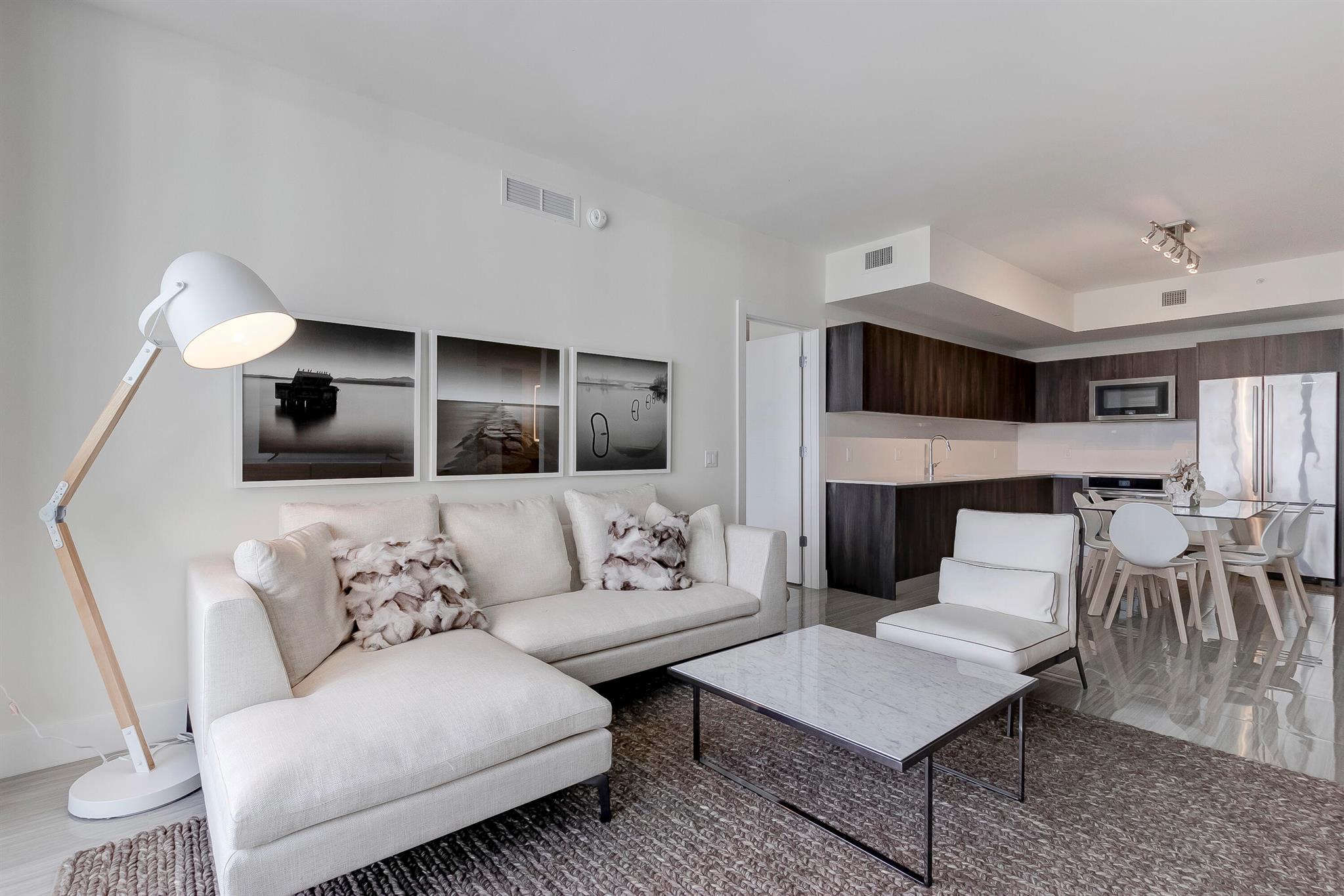 Welcome to Aventura ParkSquare - where lifestyle meets convenience. This stylish 2 bedrooms, 2-bath condo features an open layout, sleek kitchen with Italian cabinetry, quartz countertops, and floor-to-ceiling windows that flood the space with natural light. Enjoy your private balcony, spa-inspired bathrooms, and modern finishes throughout. Located in one of South Florida's only walkable communities with restaurants, cafes, shops, fitness centers, and Whole Foods just steps away. Resort-style amenities include a rooftop pool, concierge, valet, and more. Live in the heart of it all!