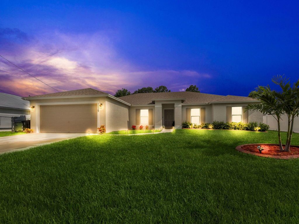 Photo of 1236 SW Mancuso Avenue, Port Saint Lucie, FL 34953 (MLS # R11061592)