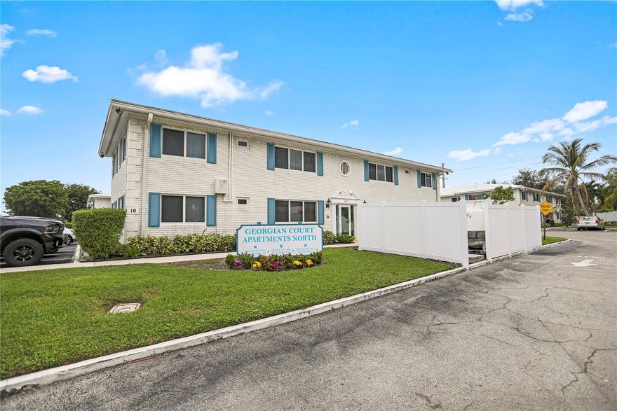 Renovated 1BR/1.5BA in great location, minutes to the beach or I-95, shopping and restaurants.  Kitchenfeatures newer stainless appliances and lighting. New vinyl plank flooring in living area and bedroom, freshly painted.  AC and hot water heater are newer also.  Spacious bedroom with 2 large closets.  The assigned parking spot is just outside the front door of building and laundry is steps from the unit.