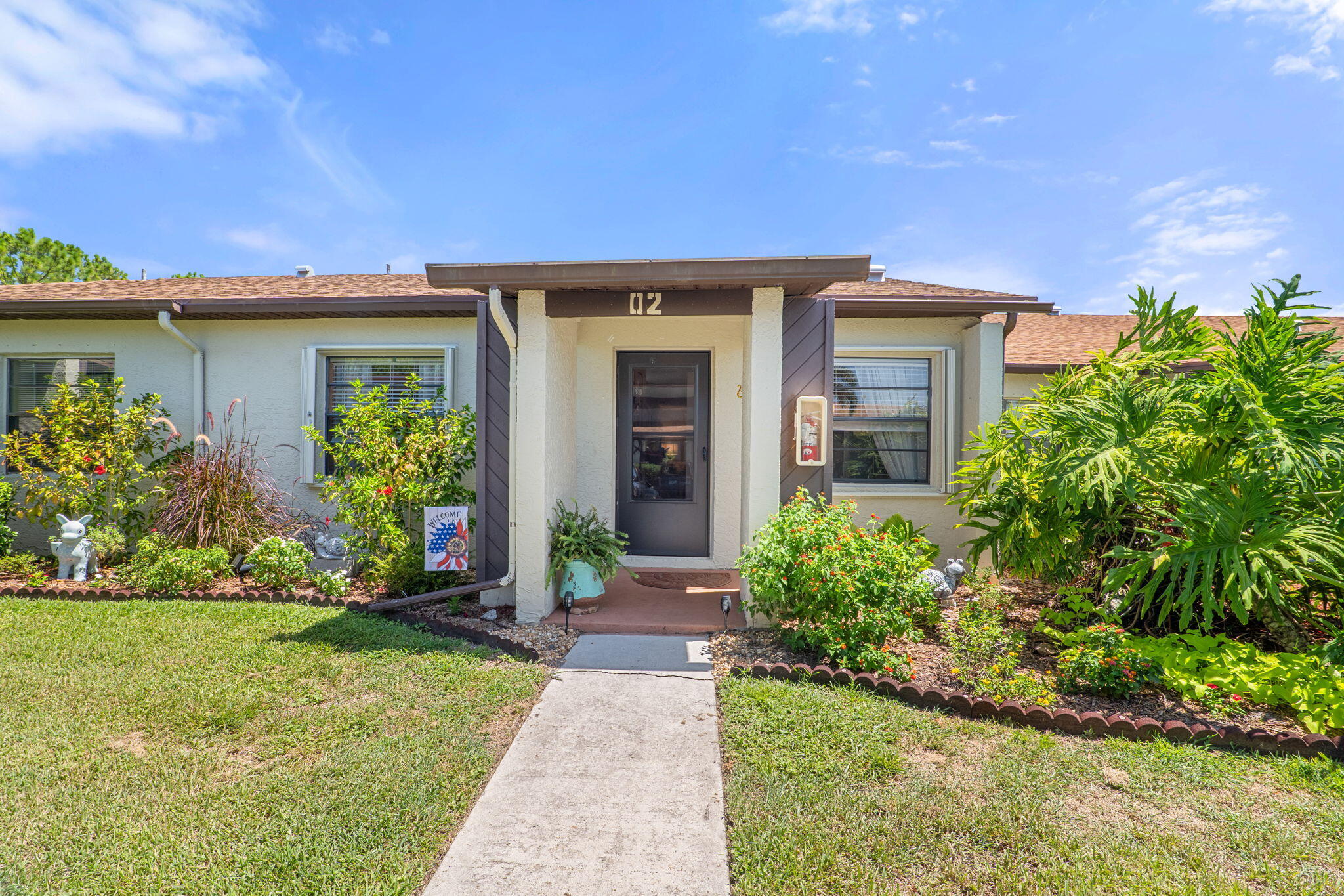 Renovated. Ready. Right Where You Want to Be.This ground-floor, single-level 2-bed, 2-bath condo in gated Indian Pines is loaded with upgrades: brand-new AC & water heater (2024), hurricane shutters, fresh paint, remodeled kitchen with new cabinets and countertops, remodeled bathrooms and epoxy flooring in the primary bathroom, new appliances & washer/dryer. Enjoy peace of mind and low-maintenance living just 10 minutes from the beach and I-95. Split-bedroom layout, bright interiors, and a screened porch to unwind. Community perks include a pool, clubhouse, and worry-free exterior maintenance. Whether you're starting out or scaling down, this is your move-in-ready retreat.