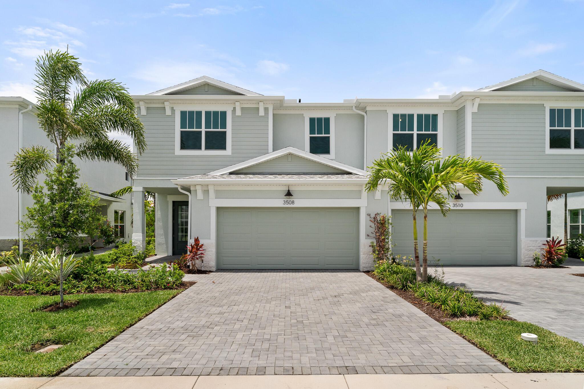 The largest floorplan in the offering at Avila, the Salina is a wide open 3 bedroom and 2.5 bathroom plan that lives like a single-family home. The first floor is beyond spacious and there are endless opportunities to personalize as you see fit. This villa has it all when it comes to the kitchen too, with an island large enough to fit five and an abundance of counter space for cooking or entertaining. Up the stairs is a large loft perfect for a teen retreat, or can be upgraded to a fourth bedroom for large families. The bright and airy owner's suite is paired with a wonderfully sized owner's bath and walk in closet.