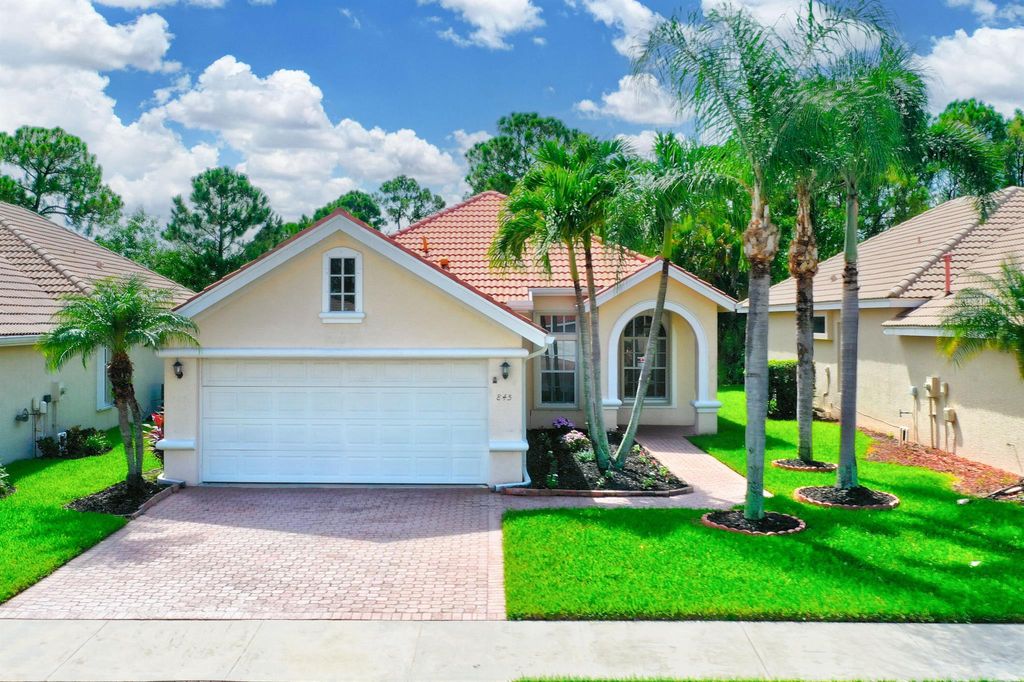 Photo of 845 SW Munjack Circle, Port St Lucie, FL 34986 (MLS # R10915096)