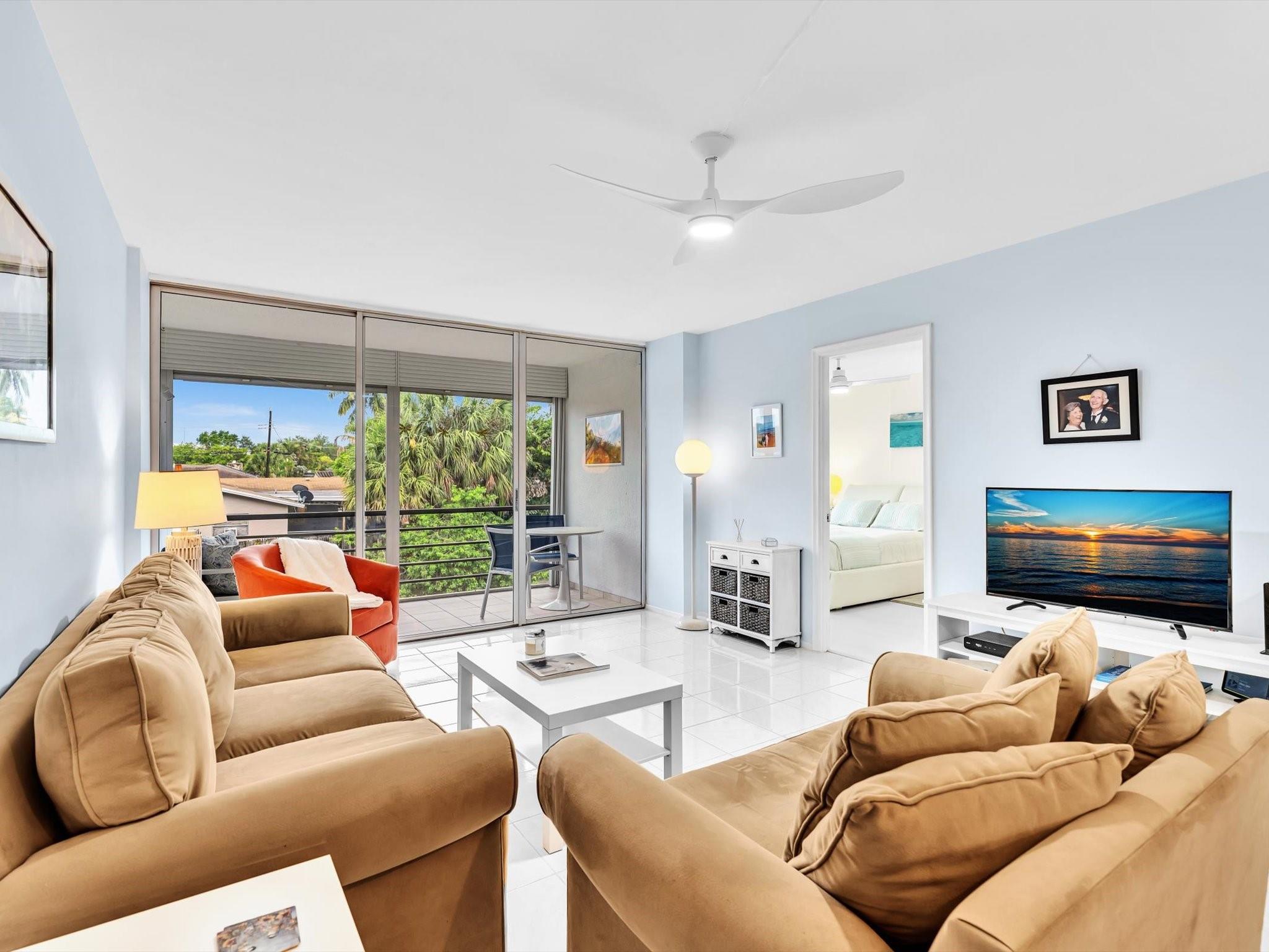 Welcome to your dream home in the heart of the sought-after Royal Palm Acres neighborhood! This updated 2-bedroom, 2-bath condo offers 975 sq ft of comfortable living space and is perfectly situated in a pet-friendly, gated community with access to a pool, fitness center, and well maintained grounds. Step inside to find a bright and open layout featuring modern finishes, an updated kitchen, and 2 spacious bedrooms with private bathsrooms and walk-in closets. The screened-in balcony provides a tranquil spot to unwind with peaceful canal views – ideal for morning coffee or evening relaxation. With its unbeatable location, modern updates, and serene water views, this home offers both comfort and convenience. Located next to Easterlin Park with acres of nature trails. Fully funded reserves!!