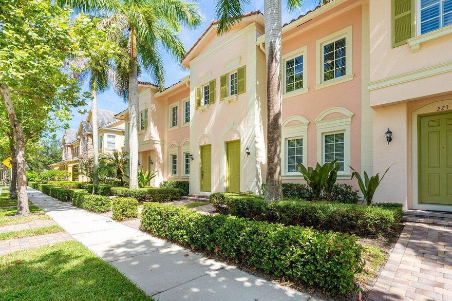 Discover luxury and convenience in this meticulously maintained 3 bed, 2.5 bath townhome with a 2-car garage in the heart of Jupiter. The open-concept main level features living, dining, kitchen, and a half bath perfect for everyday living and entertaining. All bedrooms and laundry are upstairs, including a spacious primary suite with two closets and an en-suite bath. Adjacent to the Greenway Nature Preserve, the home feels private and peaceful while still just minutes to beaches, shopping, dining, I-95, and the Turnpike. Zoned for A-rated schools, this home offers the best of Jupiter living.