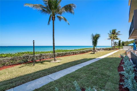 A home in Hillsboro Beach