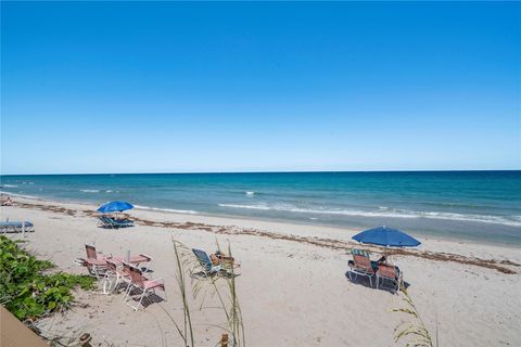 A home in Hillsboro Beach