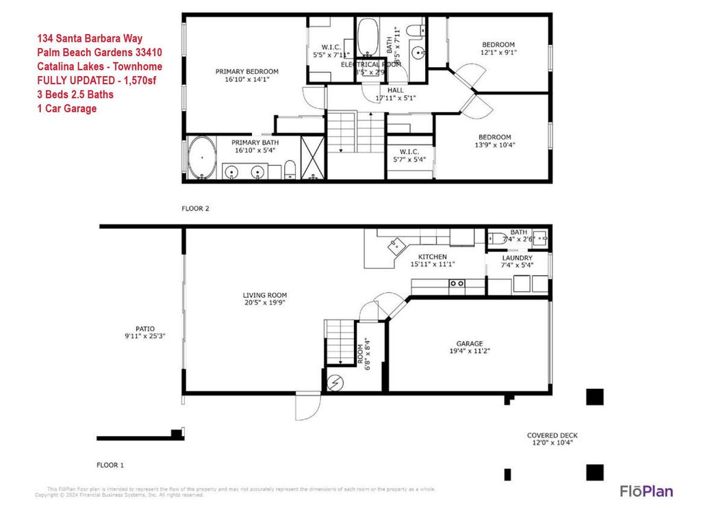 Photo of 134 Santa Barbara Way, Palm Beach Gardens, FL 33410 (MLS # R11109648)