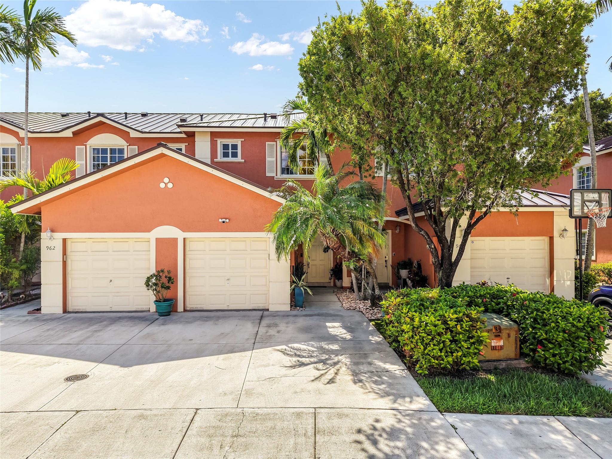 Welcome to this beautiful and modern townhouse in the heart of Pembroke Pines! Located just minutes from Pembroke Lakes Mall and The Shops at Pembroke Gardens, this home blends convenience, comfort, and gorgeous design. Interior Highlights a stunning kitchen and beautiful flooring throughout. Luxurious bathrooms, including Double vanities, Walk-in shower with accent tile walls and a shower tower with spa features in the master bathroom Chef-style open-concept kitchen, completely remodeled with Granite countertops. Extended cabinetry for extra storage. Sleek stainless steel appliances. New A/C system with ultra UV light cleaner—helping reduce mold, bacteria, and allergens for improved indoor air quality. Private fenced-in backyard perfect for gatherings or quiet relaxation. NEW ROOF!