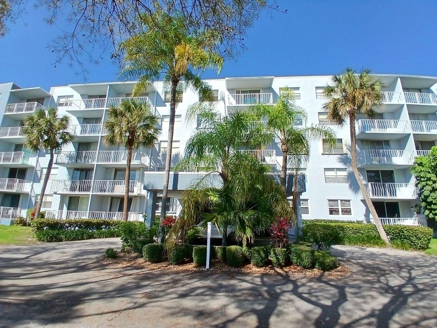 Welcome to this spacious, recently updated, 2 Bedroom, 2 Bath, 4th Floor corner end unit condo in West Palm Beach near Tanger Outlets, boutique shopping, Norton Art Museum, Kravis Center, PBC Convention Center, Cityplace, shopping, dining - gourmet restaurants, I-95, Medical facilities, beaches, & airport! Spacious Clubhouse with meeting rooms, fitness center, billiards, table tennis, kitchen, restrooms, pool, sauna, tennis courts, & car wash station.  Laundry steps away from unit, trash chute, and dumpster service provided. Cable, water, & sewer included. Excellent location and value for this unit! Make a reservation today to be one of the first to see it when it is available!  Vacant, Easy to show,