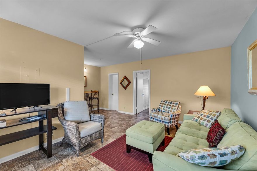 FIRST FLOOR 1 BR / 1 Bath unit in EAST BOCA. LOCATION, LOCATION, LOCATION, just west of Federal Highway and South of Palmetto Park Road. REMODELED KITCHEN with GRANITE Countertops! TILE Floors Throughout! This boutique complex is close to the BEACH and DOWNTOWN BOCA. BRIGHTLINE Station less than a mile away. NO LEASING, NO PETS, CASH ONLY, 55+ COMMUNITY. Must See to Appreciate!