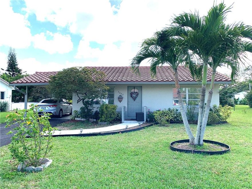 This is a 55+ Community per HOA. This beautiful single family home is amazing. New AC, Eat in Kitchen, Granite Counter tops, Stainless Appliances, Large Backyard, Hurricane Shutters and more! Very low HOA for only $50/month. Hurry, this one won't last!