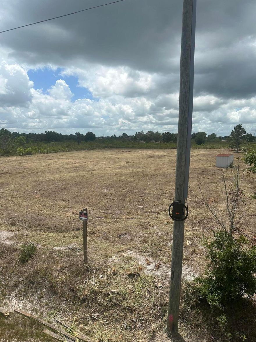 Build your future on this beautiful 1.25-acre property in Okeechobee. This mostly high-and-dry parcel has already been partially improved and is ready for your vision. The land is cleared and surveyed offering a clean slate for a new home, manufactured home, weekend retreat, or investment opportunity. A culvert is already in place for easy access, and electrical power is available at the street, helping simplify the building process. Enjoy the privacy, open space, and peaceful surroundings while still being conveniently located near town, shopping, dining, and outdoor recreation. Whether you are looking to build now or invest for the future, this property offers endless potential in a growing area.