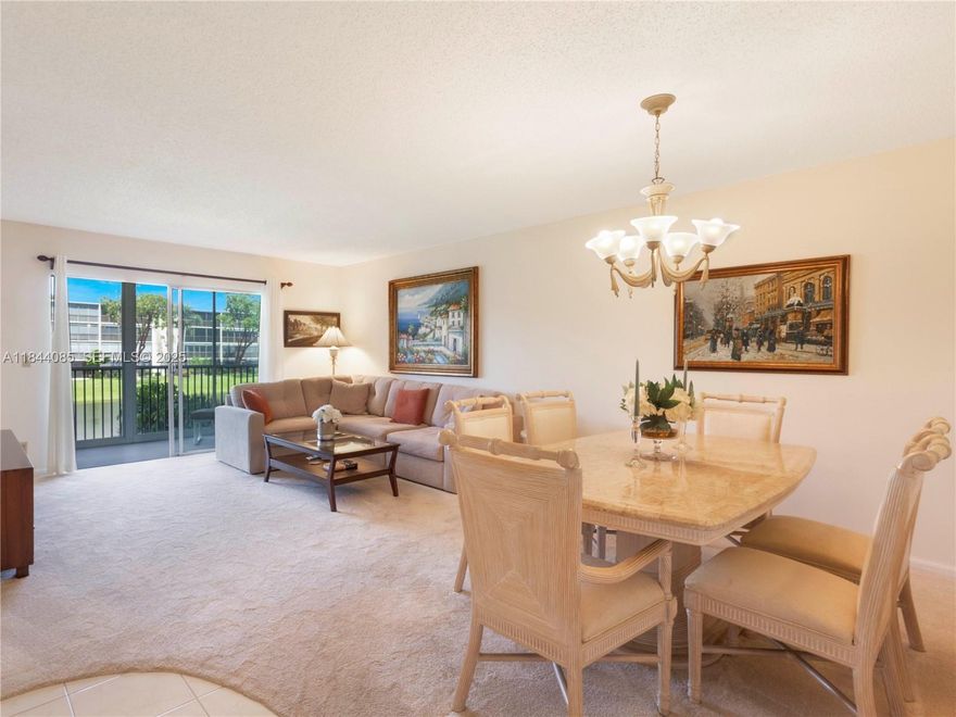 Beautiful 2-BR, 2-BA condo located in the desirable gated 55+ community of Huntington Lakes. Offered furnished (negotiable), this 2nd floor unit features convenient elevator access. The thoughtfully designed split floor plan provides privacy, while the bright living space opens to a screened-in patio with sliding glass doors—perfect for relaxing and enjoying serene lake views. Additional highlights include in-unit laundry, a pantry, a mix of carpet and tile flooring, and extra outdoor storage. For added peace of mind, the property comes with a 1-year American Home Shield home warranty. Residents enjoy access to a newly renovated clubhouse and an array of resort-style amenities, including a pool, sauna, fitness center, tennis courts, pickleball, and a vibrant calendar of social activities.