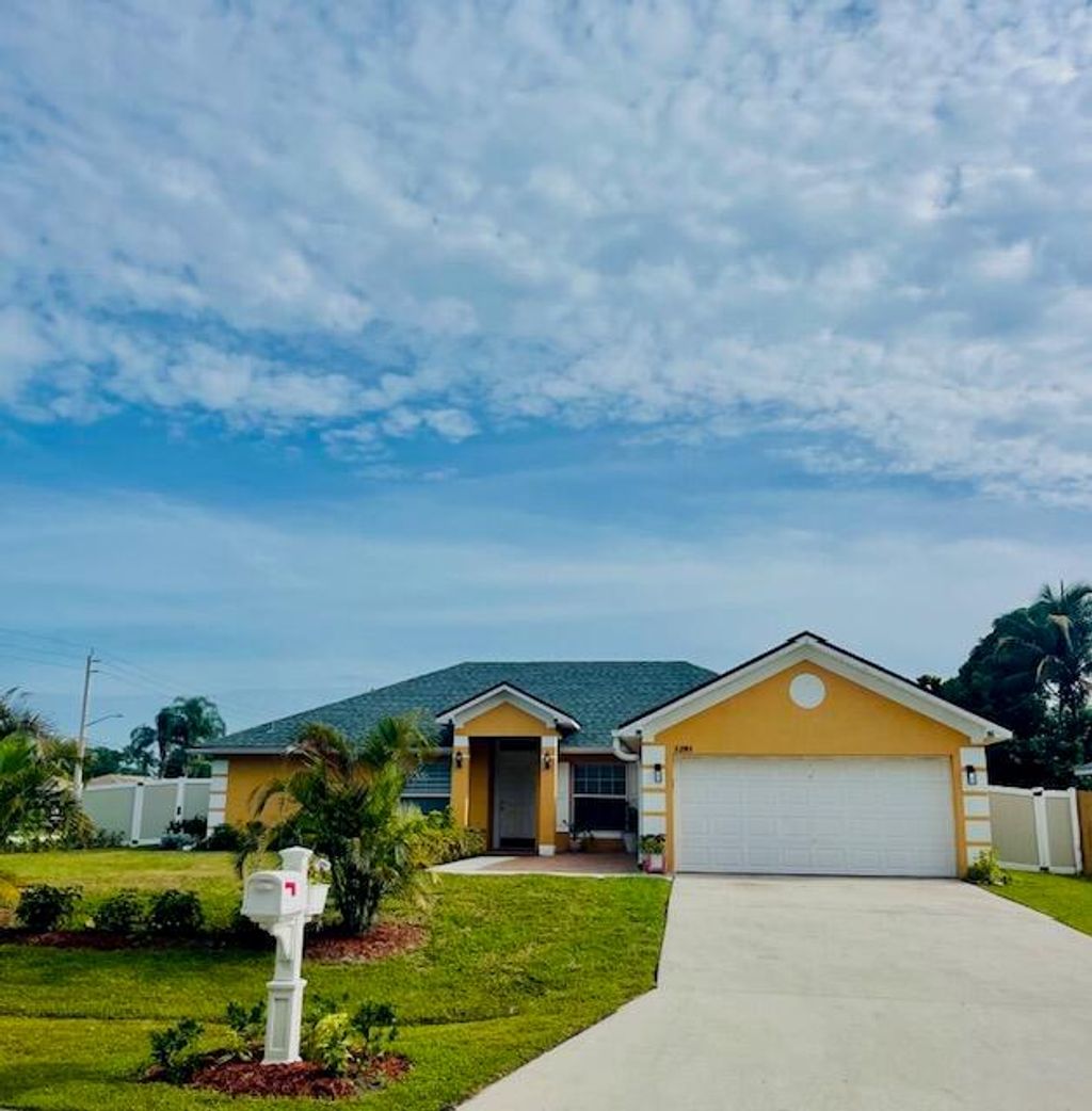 Photo of 1281 SW San Esteban Avenue, Port Saint Lucie, FL 34953 (MLS # R11106752)
