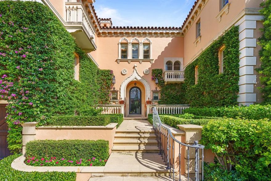 Welcome to this meticulously maintained Italian inspired villa just steps to all of the best restaurants and shops Palm Beach has to offer. Spanning nearly 5,000 total square feet, 331 Australian boasts 4 bedrooms + a library, 5.1 bathrooms, a two-car garage and a spacious and open floor-plan. The first floor features a gracious living, a formal dining room, and a gourmet kitchen with a built in breakfast nook that leads out to the outdoor living room. The owners suite has dual closets and dual bathrooms. Each bedroom has its own en-suite bathroom. The private backyard offers a 33'x14' pool, barbecue, and lounge area. Do not miss this opportunity to be walking distance to Worth Avenue, the beach, and a short drive to Palm Beach International Airport.