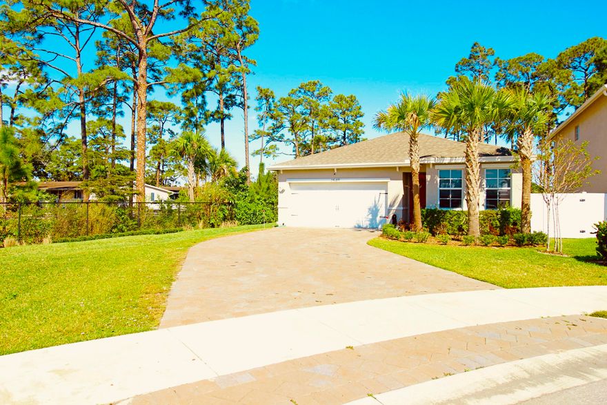 heck off every item on your wishlist in this newly 2021 built home located in the desirable Jaxon Park neighborhood. Beautiful house, panel shutters for added storm protection. Design details include tile and carpet flooring throughout. Open kitchen features cabinetry, granite countertops, stainless steel appliances, seated center island for casual dining. Primary suite features walk-in closet, en suite bath with walk-in shower. Privacy-fenced backyard greenspace includes covered terrace for seating, grilling, dining and entertaining. Double-bay attached garage, beautiful jacuzzi in the back yard and TV