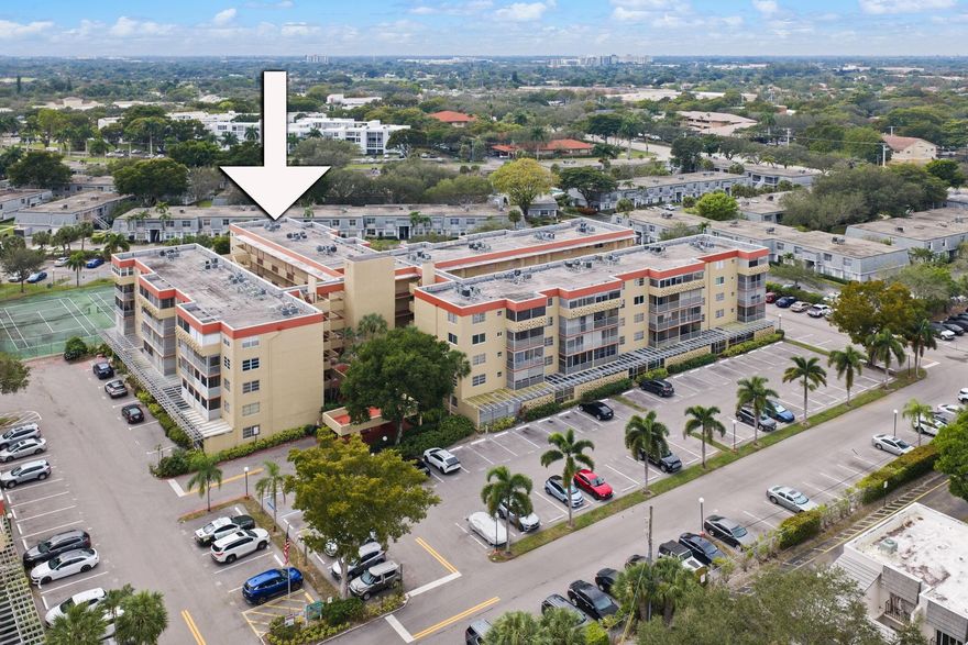 Centrally located in Plantation, Broward County.  Spacious 2/2 condo with updated interior. Easy access to shopping, highways and colleges and all points of interest.  Complex amenities include clubhouse, heated pool, bowling alley, gym, laundry area, and security. Approved pets are allowed, corporate buyer ok, and unit can be rented immediately after purchase. Low HOA dues of $478 covers water, sewer, garbage, trash, reserves, plus all amenities.  Credit score of 650 required for purchase, application available at on site management office. Great affordable opportunity in an all ages and active community.