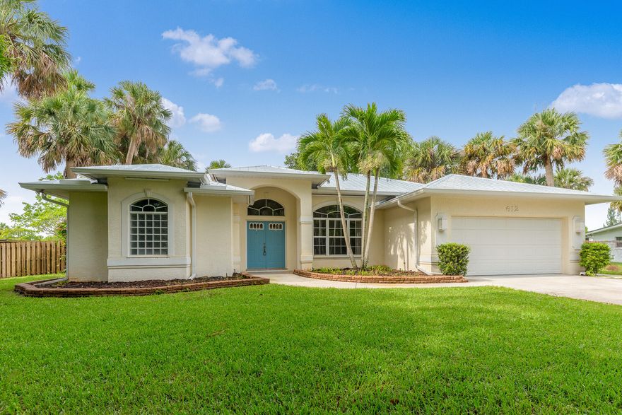 Phenomenal rental opportunity in one of Stuart's most desirable locations! Surrounded by the serene beauty of Lake Claire and just 0.9 miles to downtown Stuart and 3.3 miles to Stuart Beach, this 3-bedroom, 2.5-bath pool home offers privacy, space, and a true Florida lifestyle. Situated on a lush 0.53-acre lot with mature tropical landscaping, the property features a screened pool perfect for relaxing or entertaining. Inside, enjoy a split floor plan, open kitchen, hard flooring throughout, central vacuum, ample storage, and all appliances included. Additional highlights include a 2-car garage and tool shed. Lawn service is included in the rent. Located within Martin County's health and school systems. Available April 2026.