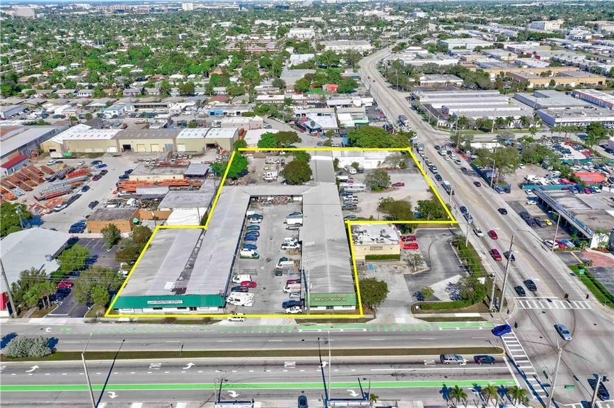 This is a rare opportunity to own a property located on two main roads, with entrances from both Dixie and Prospect. The property consists of 5 separate parcels totaling 2.6 acres and offers over 45,000 square feet of warehouse and office space. With an annual average daily traffic of 27,000 vehicles on Dixie and 17,500 vehicles on Prospect, the property provides high visibility and exposure for any business. Conveniently located only 1.4 miles from Commercial and Interstate 95, and 2.4 miles from Oakland and Interstate 95, the property offers easy access to major transportation routes. Both roads offer over 200 feet of frontage, with Dixie providing 260 feet and Prospect 210 feet. Don't miss this unique opportunity to own a highly visible and convenient property on two main roads.