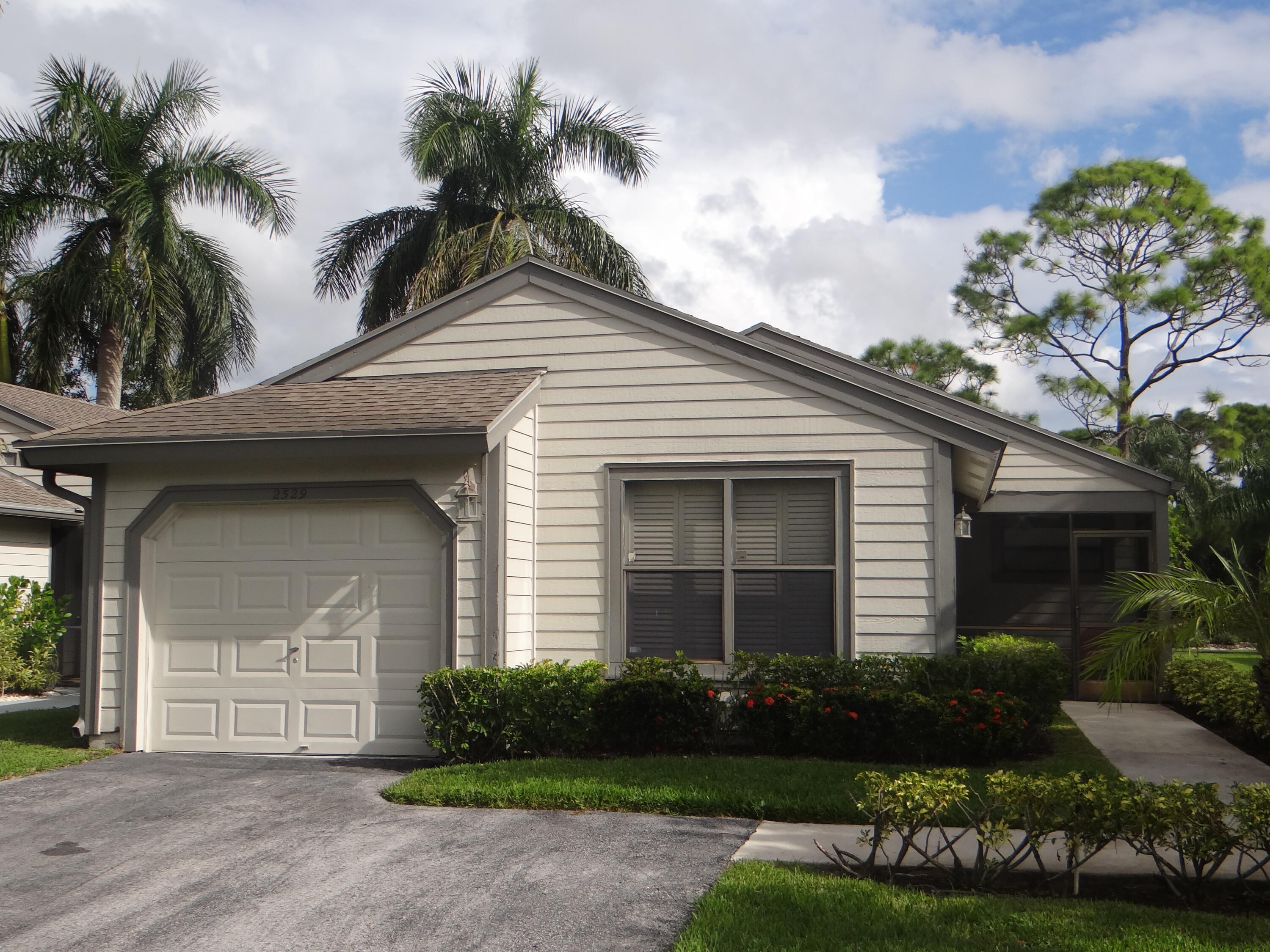 Great seasonal rental near Palm Beach Polo & Equestrian Facilities. Single family home with 2 bedroom and 2 full bathrooms. 1 car garage, private screened patio and much more. Community pool close to the house. Property is for short terms lease only. Not available for annual lease. Owner wants 4 month minimum lease.