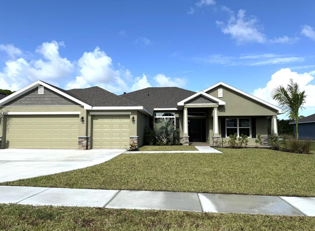 Photo of 8740 Waterstone Boulevard, Fort Pierce, FL 34951 (MLS # R10958006)