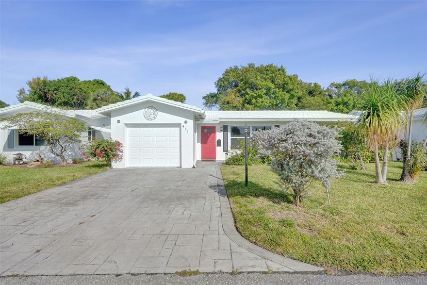 Beautifully updated 2-bedroom, 2-bath residence located in a desirable 55+ community in Pompano Beach. This well-maintained home features IMPACT WINDOWS, a private garage and a thoughtfully renovated interior with modern finishes throughout. Enjoy a peaceful, secluded backyard—ideal for relaxing or entertaining in a quiet, serene setting. FREE golf on a 9-hole Par 3 course, shuttle service, exterior house painting, water, sprinklers, 2 pools, 2 clubhouses, walking/biking trails, and well-maintained common areas. Pet-friendly.  Conveniently located near shopping, dining, and major roadways, this home offers comfort, privacy, and the South Florida lifestyle you're seeking.  NO LAND LEASE.  The Application Fee is $300 and a one time Capital Contribution of $500. Offered partially furnished.