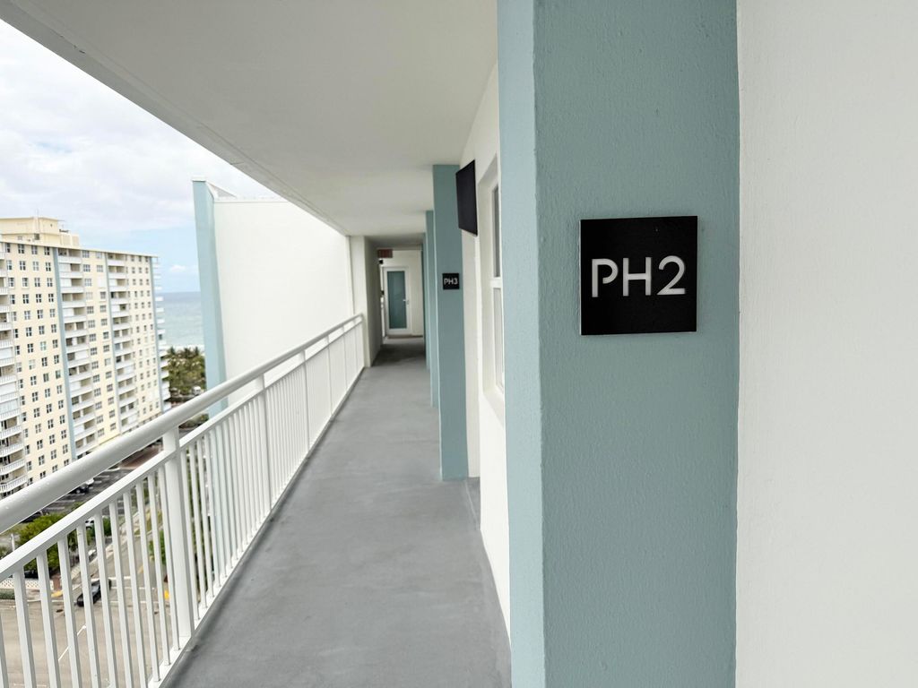 Photo of 201 N Ocean Boulevard #Ph2, Pompano Beach, FL 33062 (MLS # B26017191)