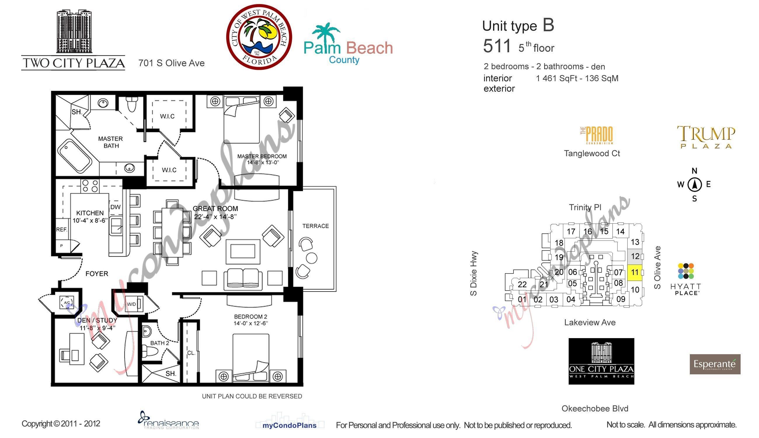 TWO CITY PLAZA CONDO - Residential