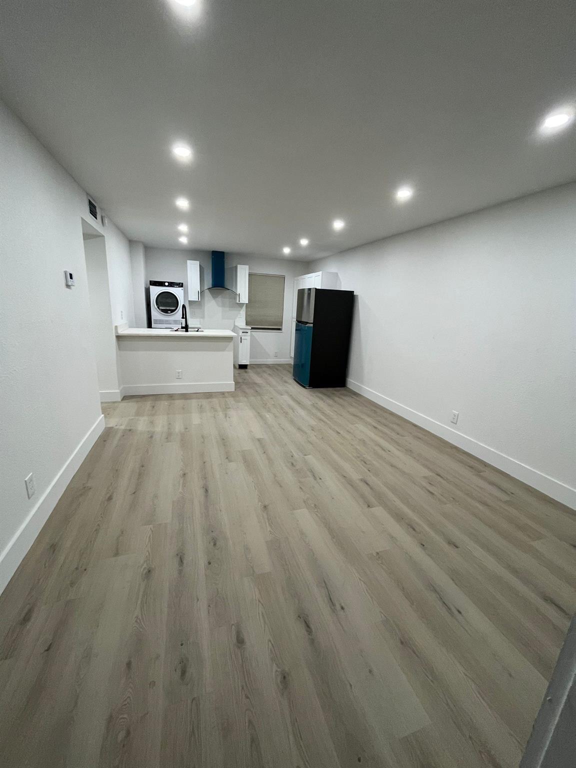 Welcome to the Newly Renovated 2 Bedroom apartment in the vibrant city of Ft. Lauderdale, FL. This stunning apartment boasts two spacious bedrooms and a modern, updated bathroom. The unit has been recently renovated, featuring new flooring throughout, giving it a fresh and contemporary feel. The updated kitchen is a chef's dream, equipped with stainless appliances and ample space for culinary creativity. For your convenience, the apartment comes with a washer and dryer in the unit, eliminating the need for trips to the laundromat. Additionally, you'll enjoy the benefit of a private parking space, adding an extra layer of convenience to your living experience. This apartment combines modern living with comfort and convenience, making it the perfect place to call home.