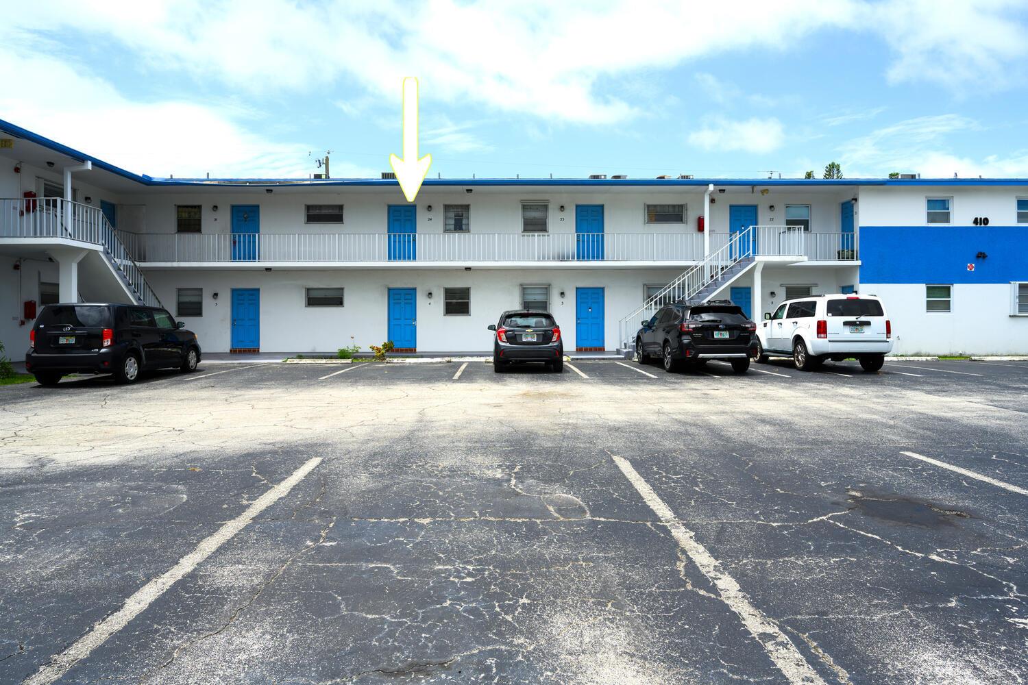 Welcome to your perfect coastal retreat or investment in Ocean Walk! This charming 1-bed, 1-bath 2nd-floor condo features all-tile flooring, a freshly painted building, and private parking (Space #24). Just over the bridge from Lantana Beach and steps from boutiques, dining, and festivals, it offers the ultimate walkable lifestyle. Enjoy ultra-low $240/month COA fees (includes water). Investor-friendly with immediate rentals allowed! Minutes to I-95 and 3 airports--ideal for commuters or travelers. Own a slice of paradise or start earning from day one!