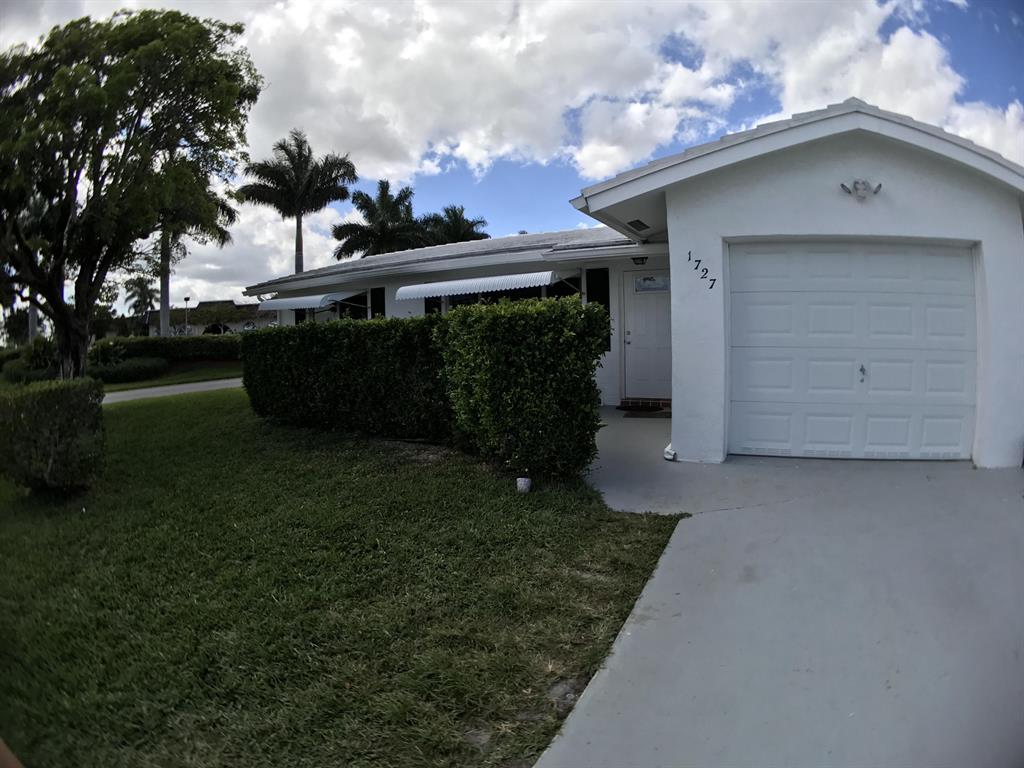 This is a great corner lot across the street from the clubhouse. Great location in the community and a nicely renovated unit.
