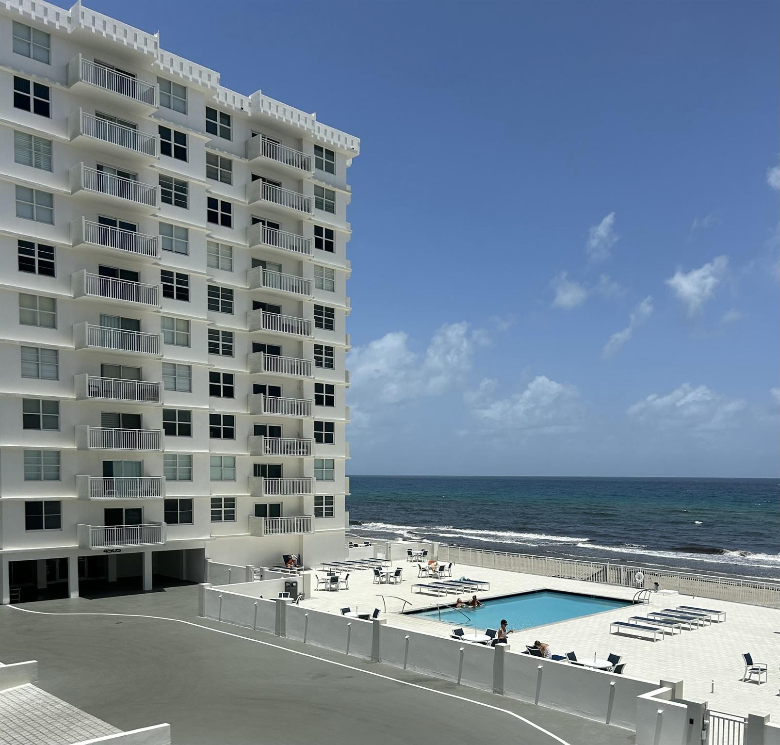 Beautiful ocean views from this totally renovated 2/2 condo with private beach access. This unit offers impact windows, quartz countertops, stainless appliances, gorgeous contemporary bathrooms & a full-size washer/dryer.