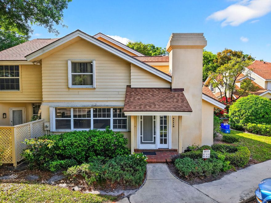 Experience refined lakefront living in this beautifully upgraded 3-bedroom, 2-bath residence located in one of Lake Clarke Shores' most desirable gated communities. This elegant home features soaring vaulted ceilings, abundant natural light, fresh designer interior paint, a tastefully updated kitchen, and a spa-inspired, fully remodeled primary bathroom, all complemented by a brand-new roof for lasting peace of mind. Enjoy the convenience of being just steps from resort-style amenities, including a pool and tennis courts. Residents benefit from exclusive 24/7 man-gated security and a truly low-maintenance lifestyle, with HOA covering water, cable, sewer, exterior insurance, roof maintenance, and landscaping. Ideally situated in a premier location. this home is just minutes from pristine beaches, upscale dining, shopping, and the vibrant downtown Lake Worth area—offering the perfect blend of luxury, comfort, and convenience.