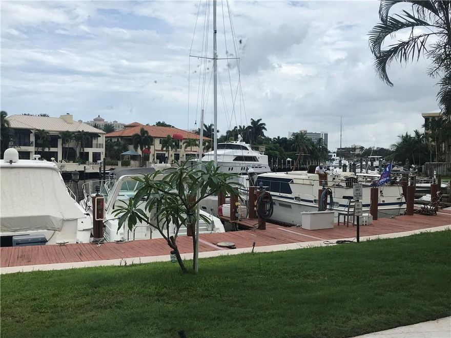 From location to views this fantastic apartment has lots to offer. Located on a canal and minutes from the Galleria, Fort Lauderdale Beach, parks, and great schools. This 2/2 unit is located on the ground floor of a quiet, pet-friendly, apartment complex with on-site laundry.   Once inside this bright clean,  and updated unit your eyes won't know where to go first. With large windows and sliders providing you views of the water from the main living, dining area, and kitchen its the perfect set up for entertaining or working from home.  The bedrooms are both spacious and bright and both bathrooms have been recently updated.