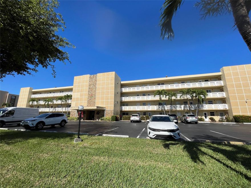 Just reduced! Location! Location! 55+ Community. This unit is located in the sea side town of Dania Beach, bicycle to beach and shopping. 2 Br. 2 Bath. This very hard to get CORNER UNIT on second floor is ready for you to make it your own.  First, you are covered in a storm with IMPACT WINDOWS and an accordion on slider. Balcony windows are sliding glass and screen, not Plexiglass. New dishwasher in kitchen. Large primary bedroom with EnSuite. Lots of light through out the condo.  Guest room is nice size, fits two twins or a queen comfortably. Laundry on unit level. Pool and Clubhouse. One parking space plenty of guest parking. ESA permitted with proper paperwork. NO trucks or motorcycles. Elevator, pool and clubhouse. Close to shopping, (2)Casino and Beach. Call to schedule a showing!