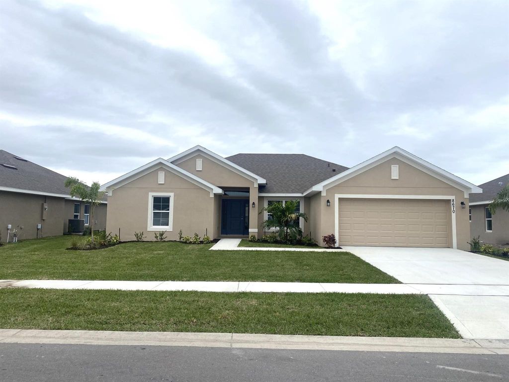 Photo of 8670 Waterstone Boulevard, Fort Pierce, FL 34951 (MLS # R10927283)