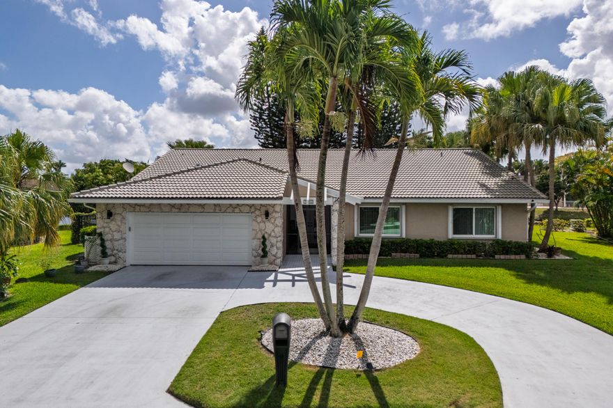 Welcome to your serene lakeside retreat in Tamarac! Palm Ridge, is a desirable community with a LOW HOA of just $32 a month. This spacious 3-bed, 2.5-bath home offers over 2,265 square feet of living space on a quiet cul-de-sac. This home is thoughtfully updated throughout, featuring a luxurious roman bathtub for your relaxation. Enjoy soaring vaulted ceilings, an updated electrical panel, & impact windows (plus accordion shutters). The stunning lake views wrap around multiple angles of the home, while the resurfaced patio & private pool create a perfect outdoor oasis. You'll love the sense of community... block parties & friendly gatherings await! Don't miss out on this rare find *** Schedule your showing today!