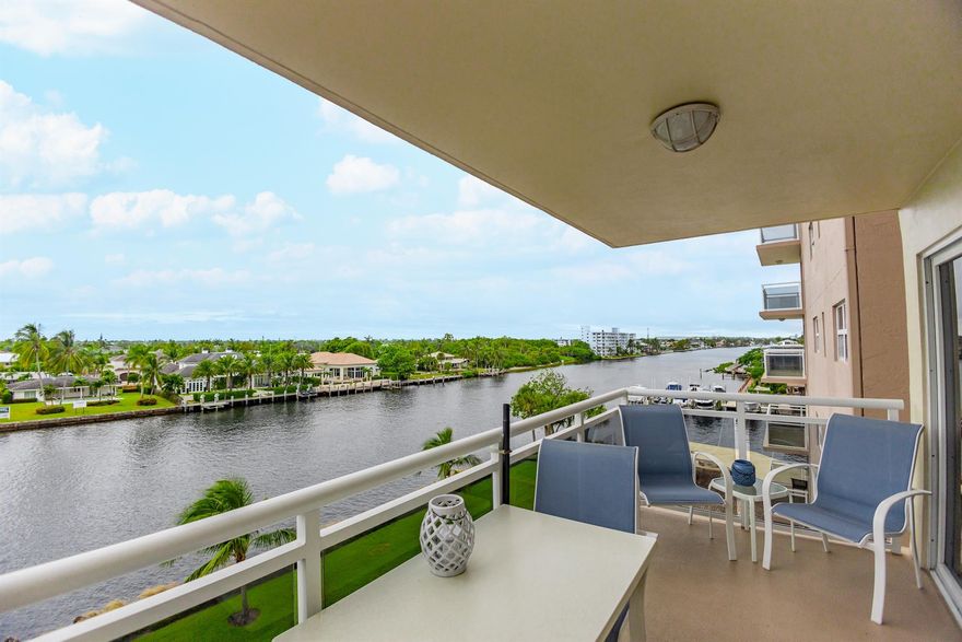 Wow, the Hillsboro Island House sounds like an incredible place to call home! This 2-bedroom, 2-bathroom condo on the 4th floor offers stunning direct Intracoastal views. Beautiful nightly sunsets right from your renovated glass balcony. Walk-in closets with the master bedroom facing the ocean and the second bedroom overlooking the Intracoastal waterway. Enjoy peace of mind with impact glass and slider equipped with retractable phantom screens. The building is exceptionally maintained and offers amenities such as a BBQ area, pool, exercise room, and community rooms. A huge wrap around Trex dock for boats up to 40 feet, subject to availability. Covered parking and excellent building security. Beach/ocean access, ensuring that you can enjoy the sun and sand too. Come visit your next home.
