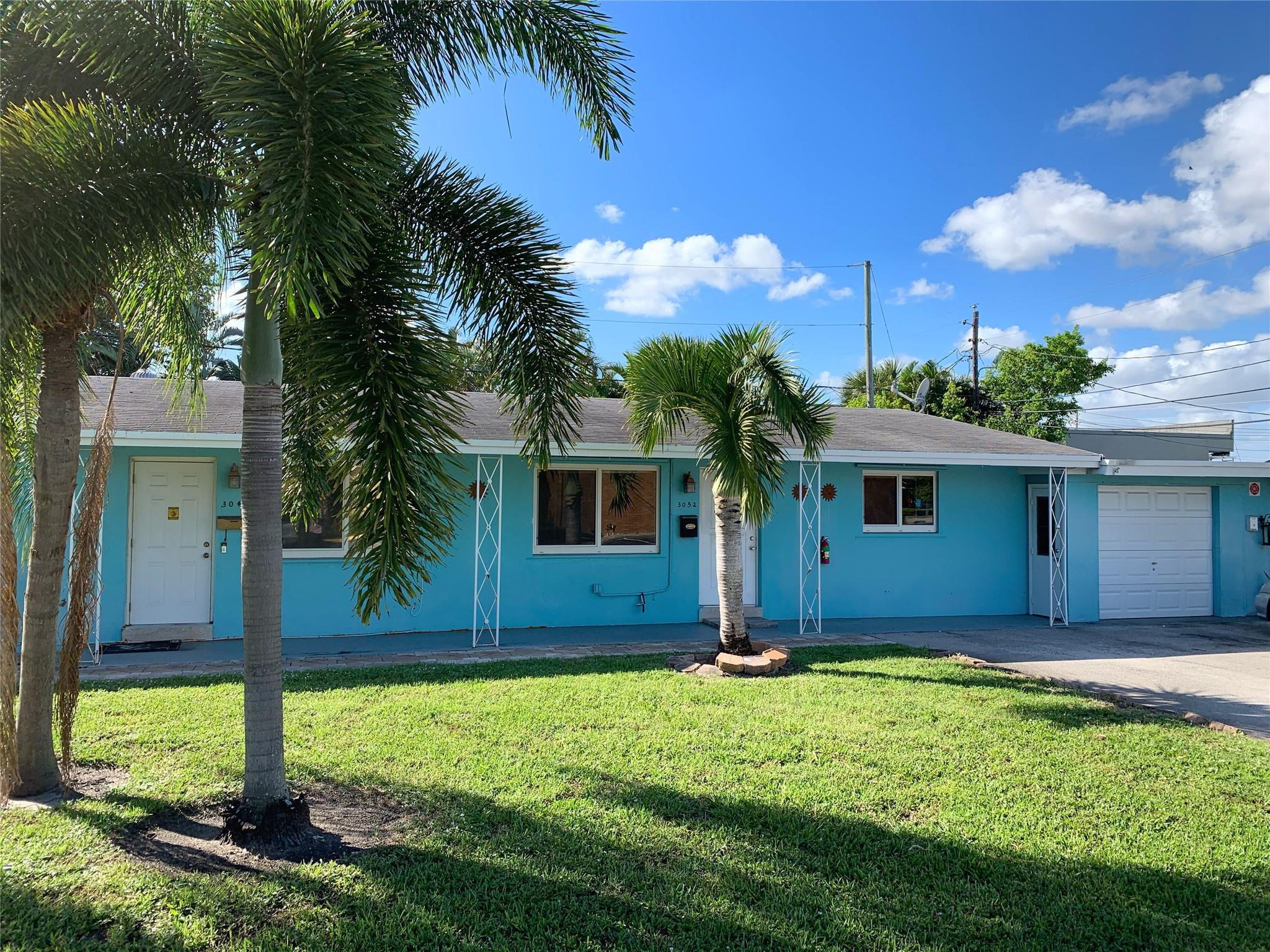 This well-maintained 2BR/1BA residence offers the space & privacy of a single-family home, even though it’s part of a small multi-family property (separated by a private one-car garage from the unit to the north), it feels more like a standalone unit.
Inside, you’ll find easy-to-maintain tile flooring throughout, a full-size washer/dryer, & impact windows for energy efficiency, noise reduction, & added security. Step outside to an oversized, fully fenced backyard—perfect for outdoor living, pets, or simply enjoying your own green space. A covered patio provides shade & comfort year-round.
Located just minutes from Wilton Drive & Publix, this home combines space, convenience, & privacy in a desirable area. Don’t miss the chance to enjoy a rare mix of location, comfort, & outdoor space