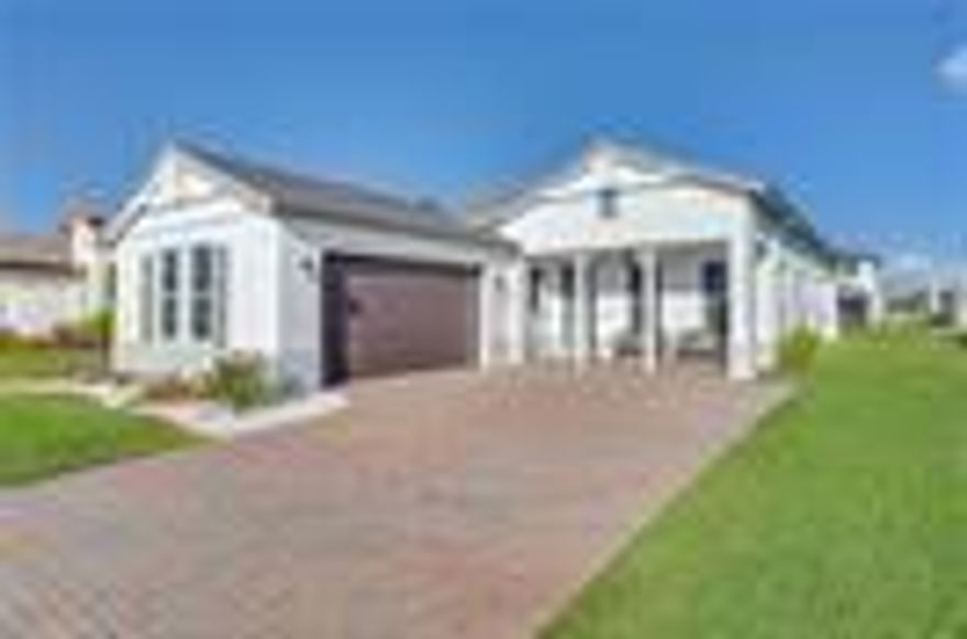 4 bedrooms, 3 full baths, with High Volume ceilings adorned with recessed lighting throughout. Open concept kitchen overlooking the family room, breakfast nook, built out pantry closet. Owners' suite with two walk-in closet systems, large shower with a separate soaking tub and double vanity. Drive up your large Brick Paved driveway into your 2-car garage. Updated FAUCETS & FIXTURES, QUARTZ COUNTERTOPS, STAINLESS STEEL APPLIANCES. LARGE WHITE PORCELAIN TILE FLOORS with UPDATED ORNAMENTAL MOULDING BASEBOARDS THROUGHOUT THE HOME. WALK TO PUBLIX. COMMUNITY AMENITIES INCLUDING GRAND CLUBHOUSE, RESORT STYLE POOL, FITNESS CENTER WITH AEROBICS ROOM, 3 TENNIS COURTS AND MUCH MORE. AMENITIES INCLUDE WATER PARK, RECREATION PARKS, GOLF, WALKING TRAILS.