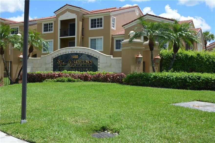 Great opportunity to own this beautiful 2 bedroom, 2 bath condo on first floor. Clean and bright, full size washer and dryer. Very desirable unit for residents and investors.