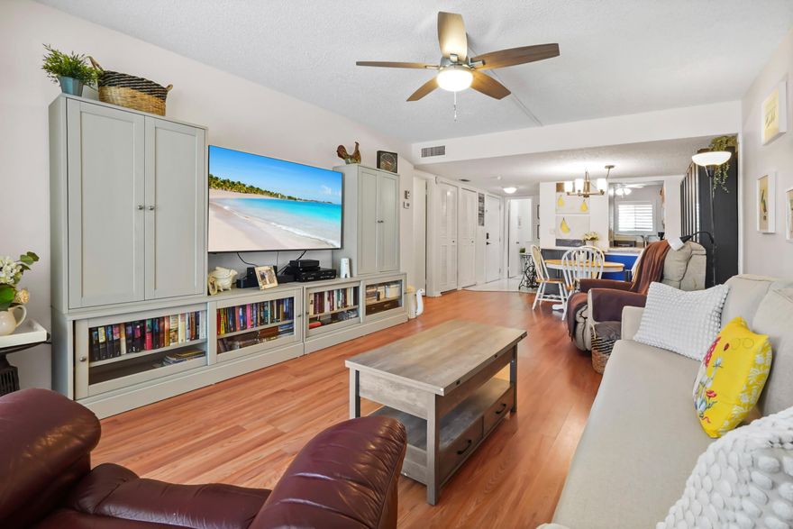 Welcome to Miles Grant Country Club
Experience the perfect blend of modern style and coastal comfort in this beautiful ground-floor condo. Miles Grant is an active and welcoming community located near the Intracoastal Waterway in Stuart. Residents enjoy a community pool and a mandatory social membership to Miles Grant Country Club, offering options and a wide range of amenities including Golf, Pickleball and more The private quarters are designed for ultimate relaxation and flexibility. The primary suite serves as a serene sanctuary with warm wood flooring and a private ensuite bathroom featuring updated finishes. Offering a private outdoor oasis to enjoy the Stuart breeze. Located within the prestigious Miles Grant community, this move-in-ready gem offers an unparalleled lifestyle just minutes from top-tier amenities and the Florida coast.