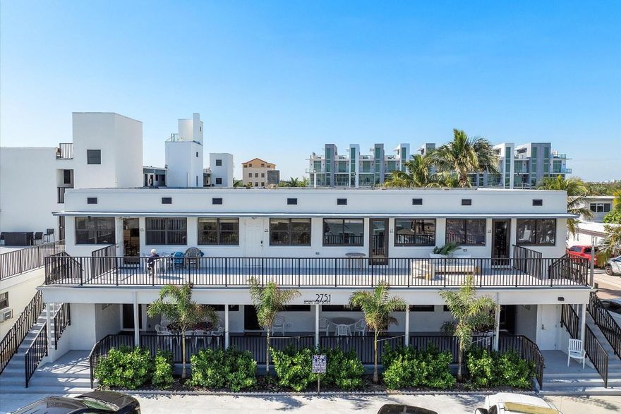 Beach Terrace Resort offers an exceptional opportunity to own just one block from the ocean, making it an ideal beach retreat, seasonal residence, or low-maintenance primary home. This residence features a full kitchen with a gas stove. Newer roof. Tile floors throughout. The property presents a compelling investment opportunity, allowing daily, weekly, or monthly rentals to maximize income potential. The fully renovated building has passed its 40-year certification and provides amenities, including a pool and common laundry. Maintenance includes water, sewer, gas, trash service, & exterior maintenance. Whether you are seeking a turn-key income property or a carefree coastal escape, Beach Terrace Resort delivers a hassle-free ownership experience in an unbeatable location.